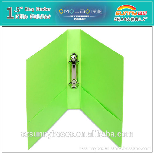 Stationery office supplies file decoration with school file folder